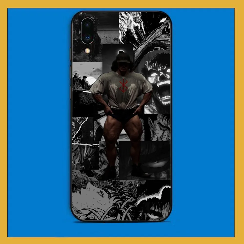 Gym Fitness Bodybuilding Phone Case For Redmi 8 9 10 pocoX3 pro for Samsung Note 10 20 for Huawei Mate 20 30 40 50 lite