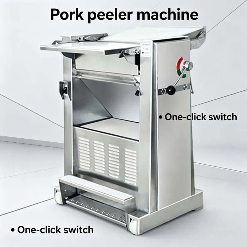 

Professional Pork Skin Removed Cutting Machine Pig Meat Peeling Machine Pork Mutton Skin Peeler Remover Skinner Machine