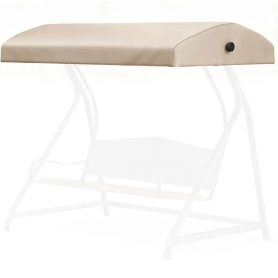 

Swing Canopy Replacement for GT Porch Swing Model GCS00229CReplacement Canopy Top for Garden Patio Swings Chair Beige 77 * 46.5