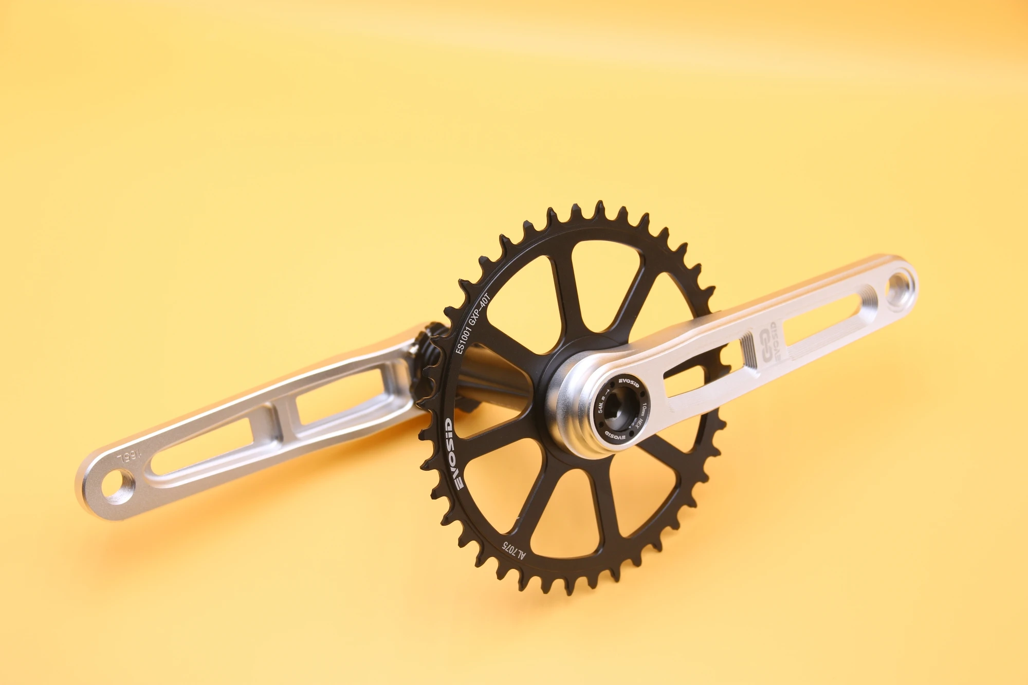 EVOSID Rennrad-Kurbelgarnitur 160/165/170mm Kettenblatt 40/42/44/46/48T Gravel-Fahrrad Integrierte Kurbelgarnitur 11/12-fach Faltbares Fahrrad – Detail 13
