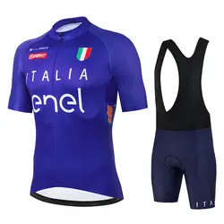 Italia Pro Team Cycling Jersey Set Summer Breathable Road Bicycle Suit Riding Uniform Bike MTB Clothing New Sports Ciclismo Kits