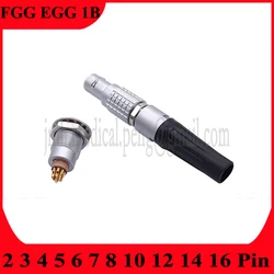 FGG/EGG.1B.2 3 4 5 6 7 8 10 12 14 16 P Push-pull Self-locking Metal Quick Plug And Socket Connector For Audio Video Transmission