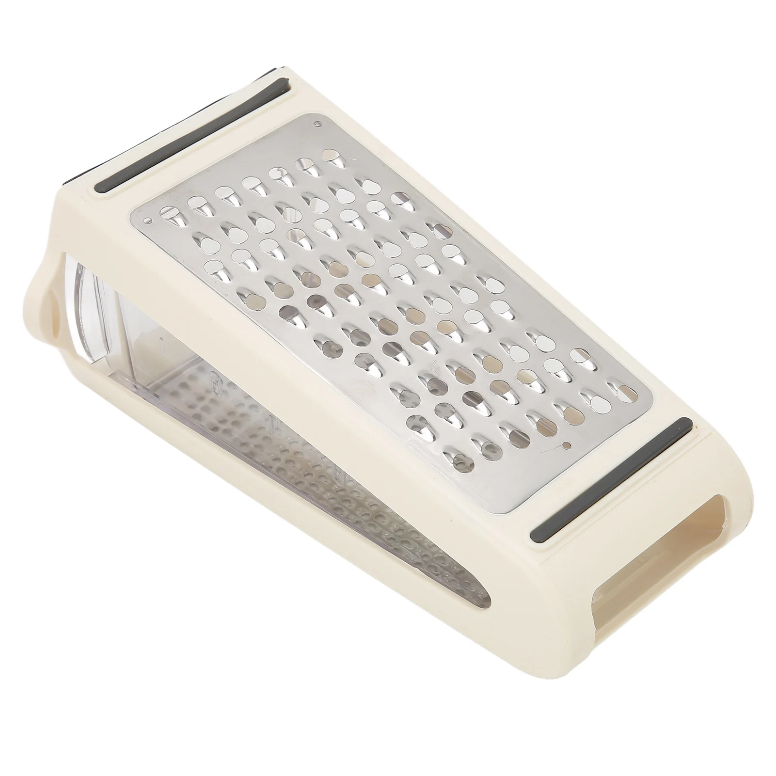 

Cheese Grater Double Sided Removable Container ABS PS Material 22x13.5x8.5cm/8.7x5.3x3.3in Food Grater For Kitchen