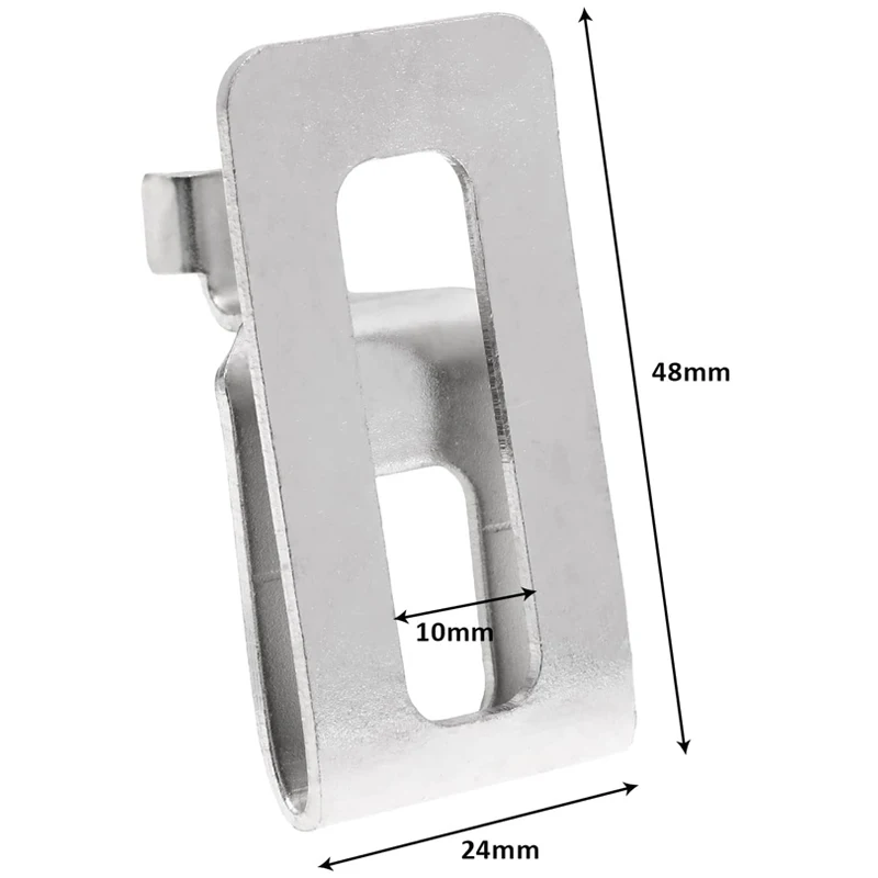 Ganci per Clip da cintura con fibbia in vita con vite per WORX 20V WU268 WU278 WU279 WX279 WX268 WX278 WU278.9 accessori per utensili elettrici