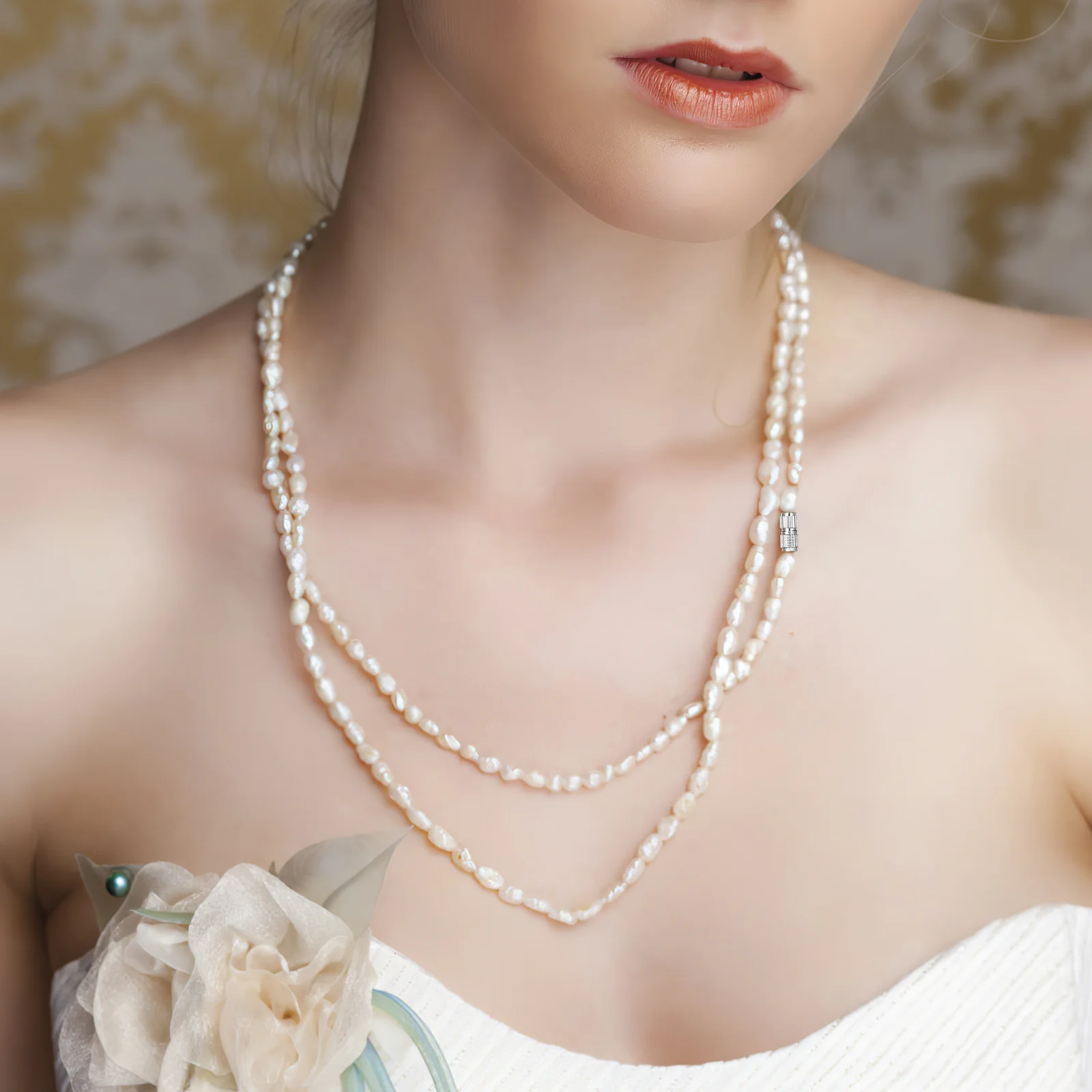 

40Pcs Brass Screw Clasps Jewelry End Caps for Necklace Bracelet Making Connectors DIY Craft Supplies Cord Ends Closure Fasteners