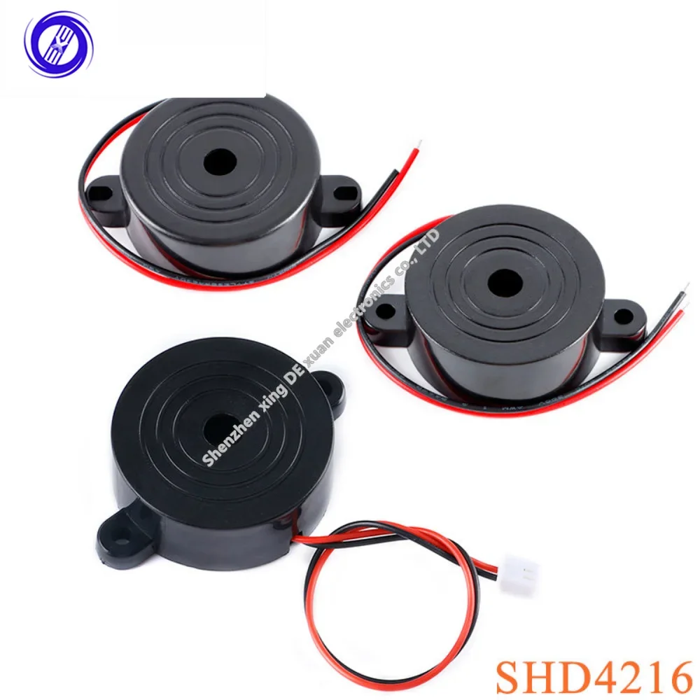 SHD4216 Alarm High Decibel DC 12V Electronic Buzzer Continuous Sound Beep   for Arduino anti-theft device