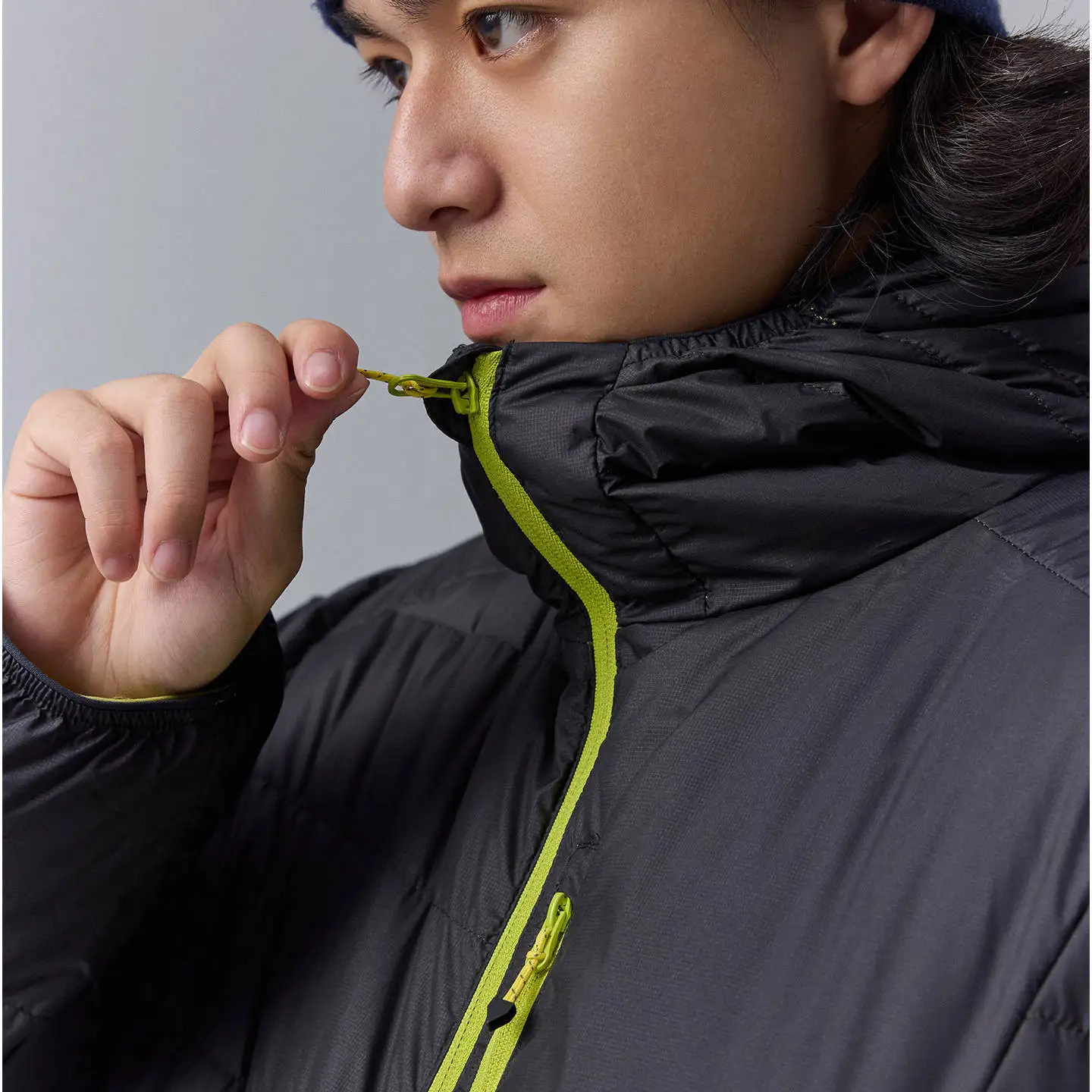 2025 Winter New Arrival Lightweight Mountain Style Outdoor Sports Hooded Down Jacket Unisex, Outdoor Camping