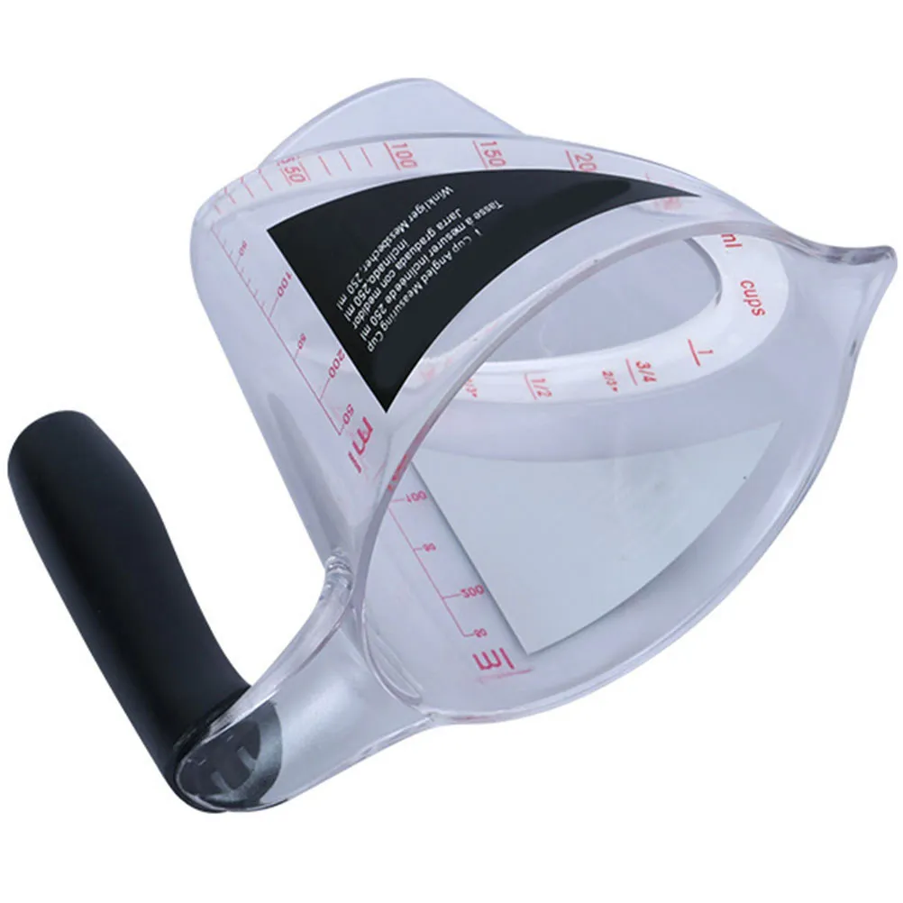 

1Pcs Measuring Cup Plastic Transparent Graduated Scale Cup Hair Dyeing Perm Hairdressing Salon Mixing Pouring Measuring Tool