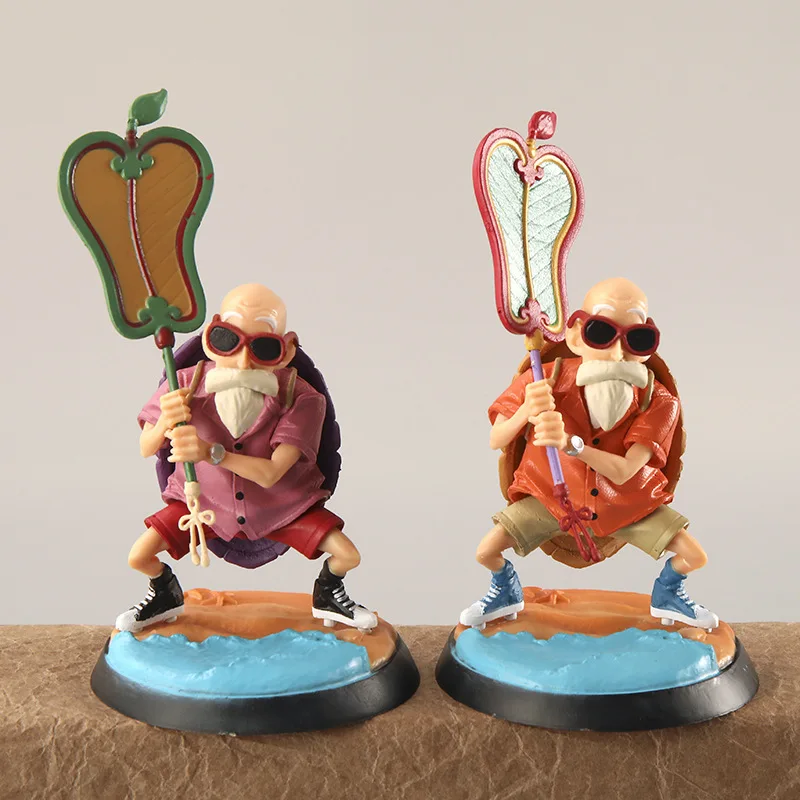 Dragon Ball Anime CharactersMaster Roshi Figure,Kame Sennin Figure Anime Statues Figurine PVC Figure Standing Posture Collection