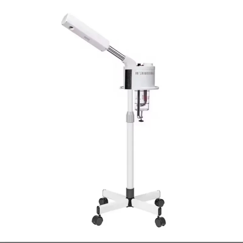 2025 nueva luz Lu-xury inteligente frío y caliente doble pulverización vaporizador facial refrescante cuidado de esquí-n limpieza profunda vaporizador facial