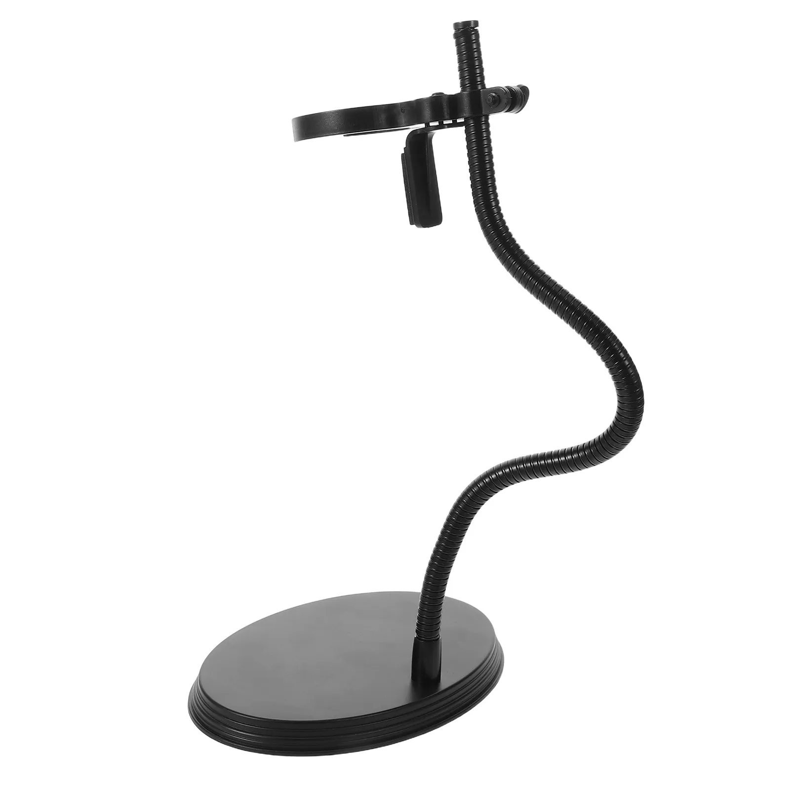

Action Figure Display Stand Bendable Flexible Oval Base for 15-30Cm Poseable Puppet Sculpture Showcase Character Stands