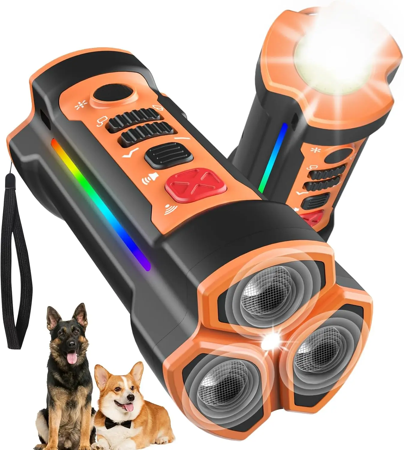 NPS High Power Ultrasonic Dogs and Cats Repellent Anti Bark Deterrent Device Dog Repeller