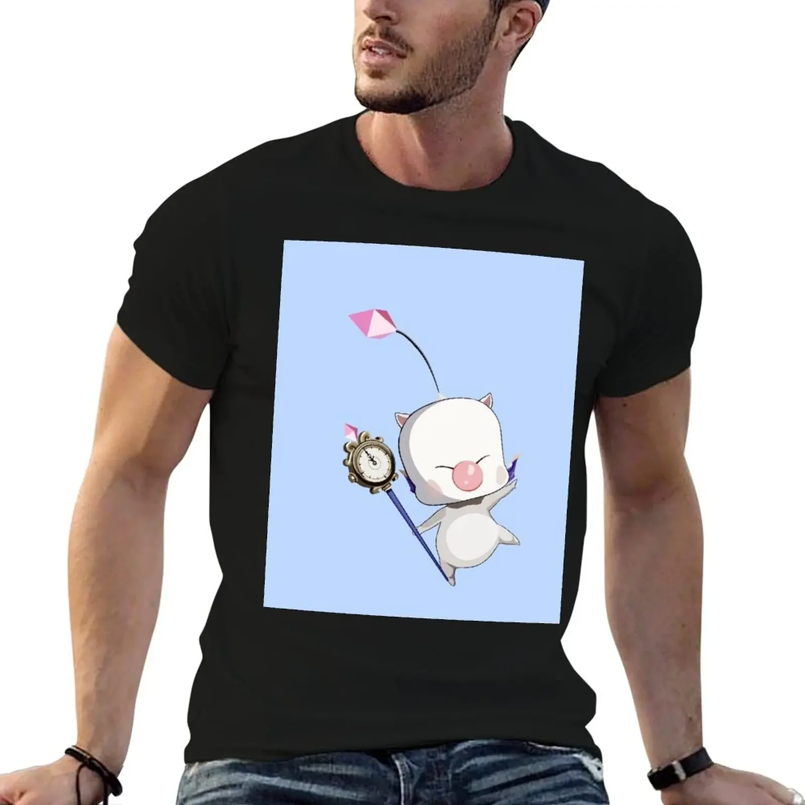 

Moogle T-Shirt blanks Blouse men t shirts high quality