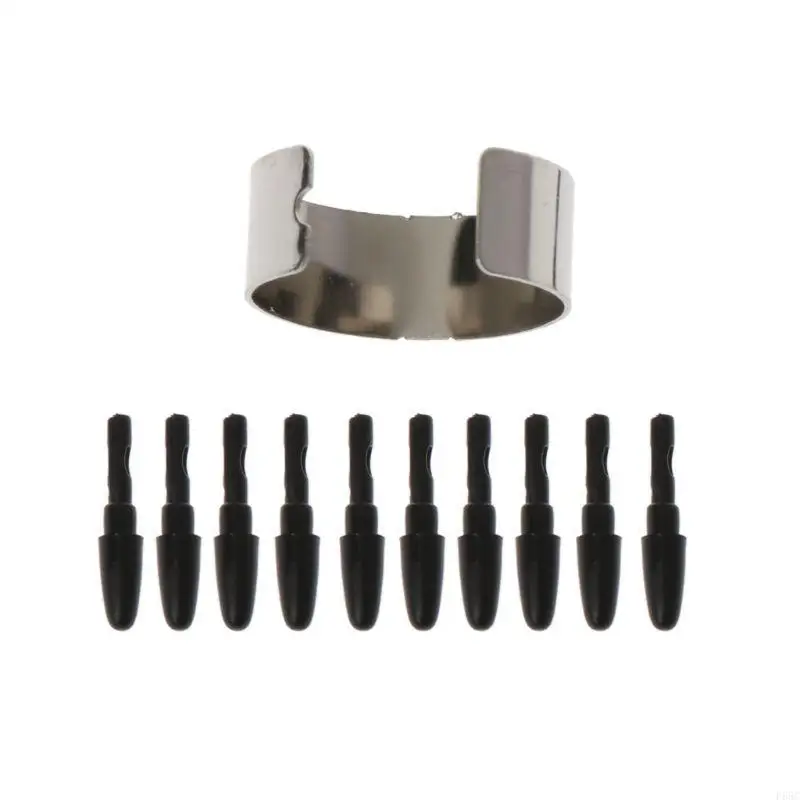 F68C 10 Pack Replacement Nibs for Graphic Drawing Tablet Passive Stylus Suitable for XP-Pen H640P VEIKK A30 A50