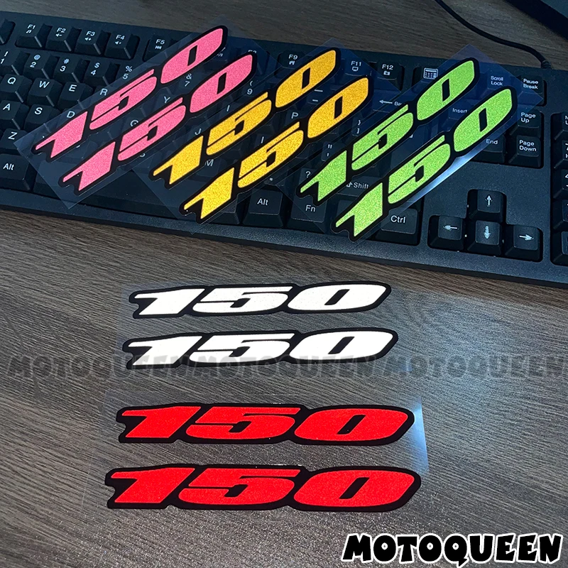 شعار لجانب خزان الدراجة النارية ملصقات ملصق لهيكل XMAX و YBR و EXC و GTS و GTV و LX و NS و Pulsar و axm و axm و PCX و CLICK