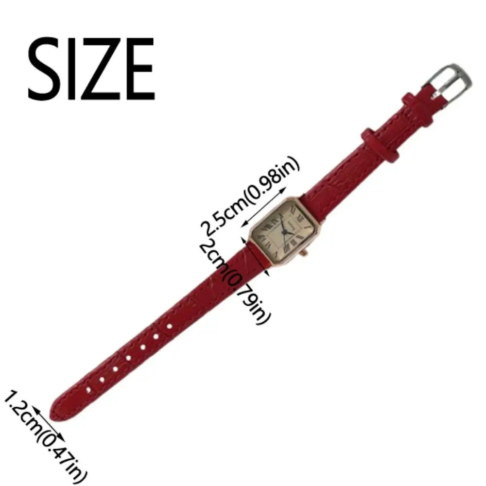 ساعة كوارتز نسائية أنيقة محمولة بسيطة للسيدات ساعات عمل مزخرفة مقاومة للماء ساعة نسائية عتيقة