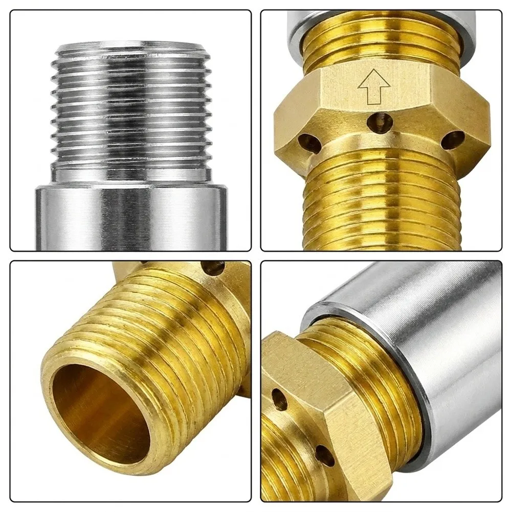 Compatible Burner Nozzle Featuring 1/2 inch NPT Connection for Outdoor Gas Appliances with Dual BTU Ratings 4.3 W and 6 W