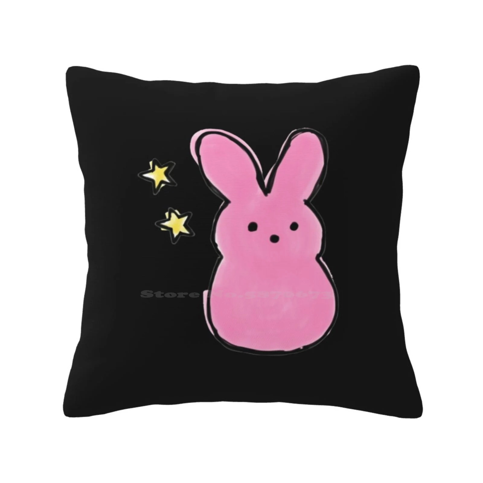 Best Seller Lil Peep Bunny Merchandise Home Sofa Car Waist Throw Pillowcase Lil Peep Bunny Stuff Lil Peep Bunny Wood Lil Peep