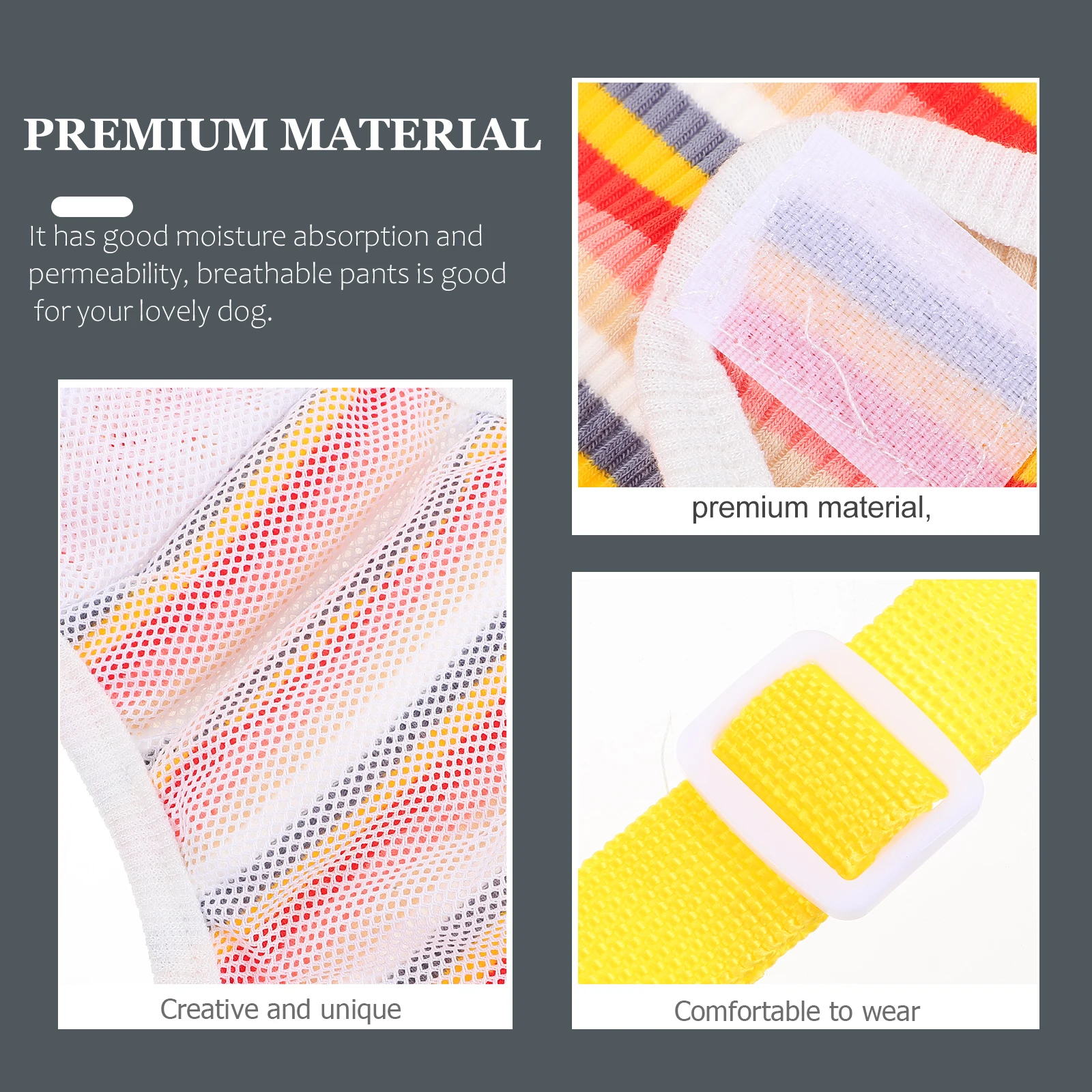 

1pc Sanitary Female Reusable Washable Diapers Breathable Comfortable Leakproof Puppy Pantie Pet Accessories For Physiology