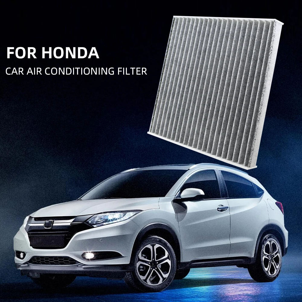 Filtro de Aire de Carbón Activado para Aire Acondicionado de Coche, para Honda JAZZ HRV BRV Brio Freed CRV Civic 80292-TG0-Q01