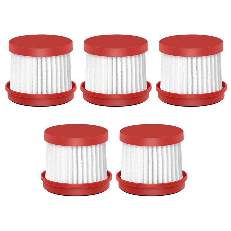 A14G-5Pcs Replacement HEPA Filters for Deerma Mite Removal Instrument Vacuum Cleaner CM1300/CM1900 Accessories