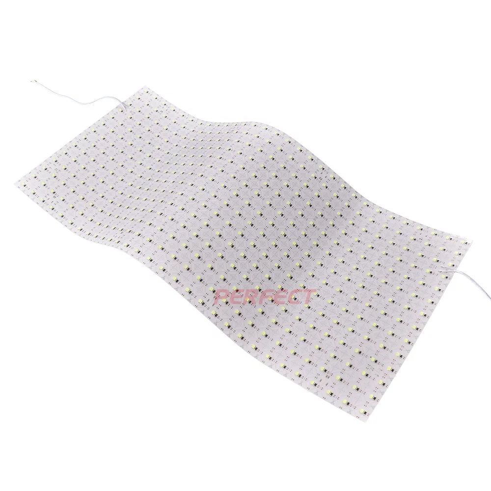 Pannello LED Chip Strip Light impermeabile Pannello LED di colore verde led schermo flessibile