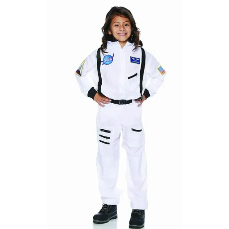 Carnival Party Costumes for Kids Astronaut Cosplay Costume Cosmonaut Role Playing Children Work Uniforms 2023 New Birthday Party