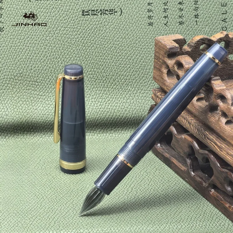 

Перьевая ручка JINHAO 82 из стекла ручной работы с тонким пером для каллиграфии, плавное письмо, школьные и офисные принадлежности, товары для творчества, канцелярские товары