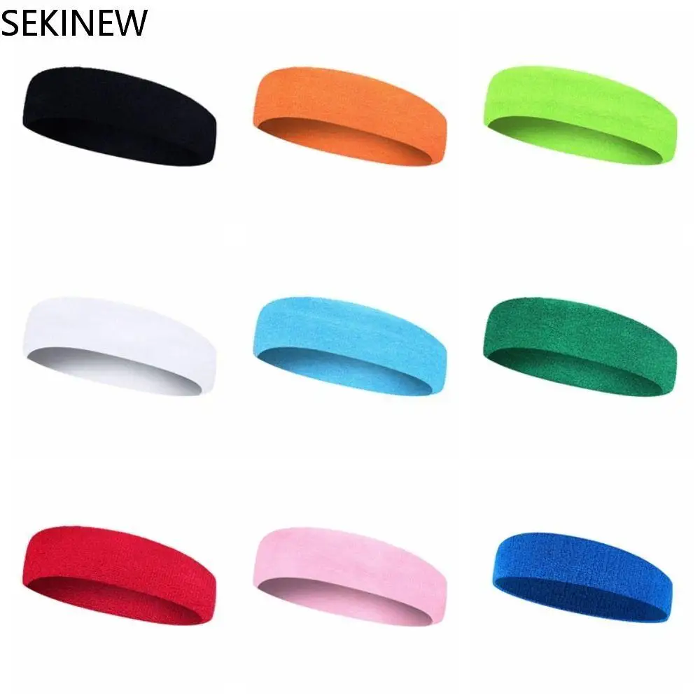 

Breathable Towel Sweat Bands Absorb Sweat Elastic Force Sweat Guide Belt Stretching Durable Antiperspirant Head Band Basketball