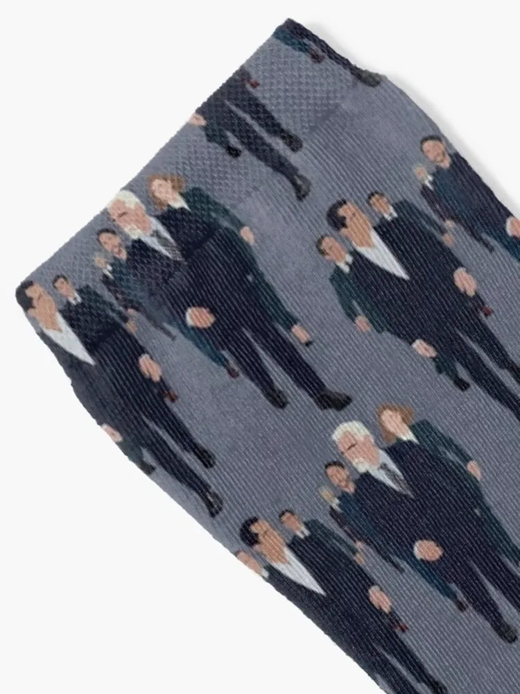 Homens e mulheres sucção Run Socks, presente de Natal Socks