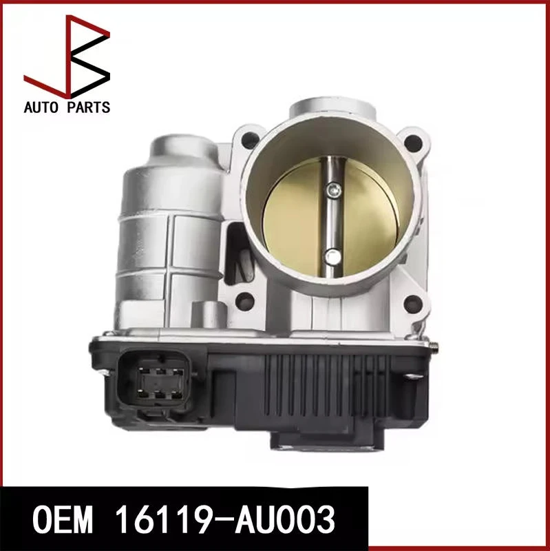 

OEM 16119-AU003 16119-AE013 16119-AU00A Корпус дроссельной заслонки (50 мм) Подходит для Nissan Almera Sentra Teana 1.8L