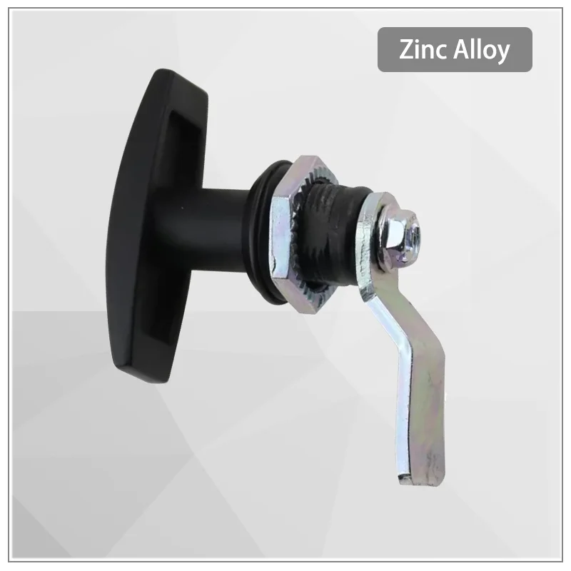 Zinc Alloy Handle Lock Industrial Electrical Machinery Automation Equipment T-Shaped Rotary Pull Lock