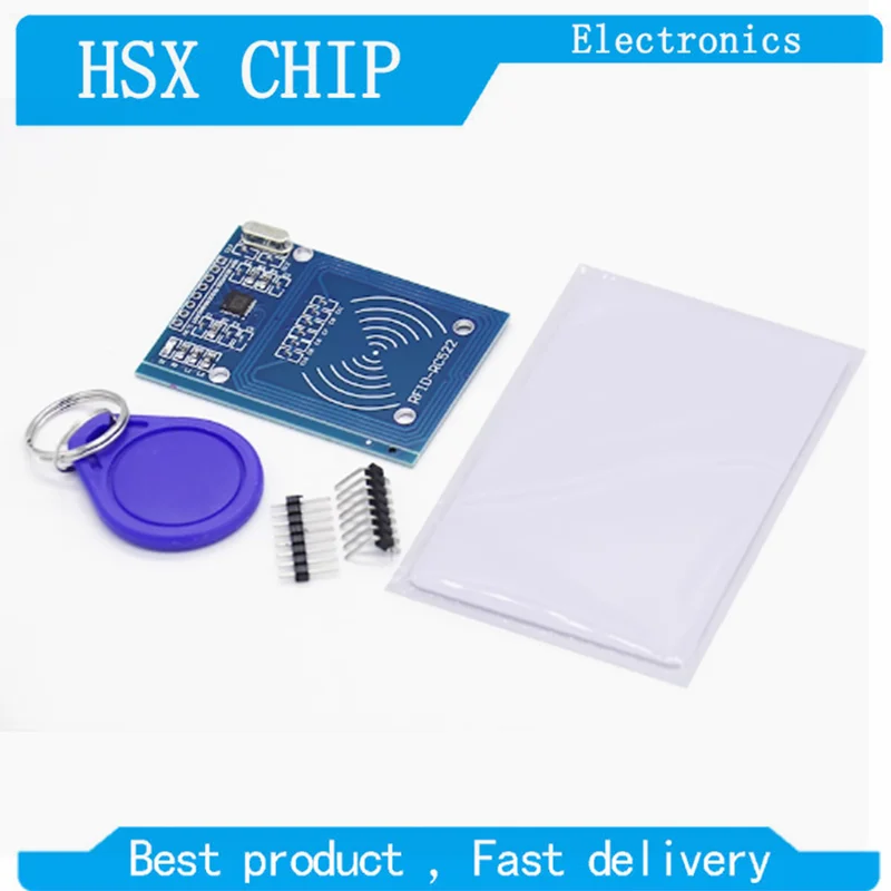 Módulo inalámbrico RFID de antena MFRC-522 RC-522 RC522, para Arduino IC KEY SPI Writer Reader, tarjeta IC, módulo de proximidad