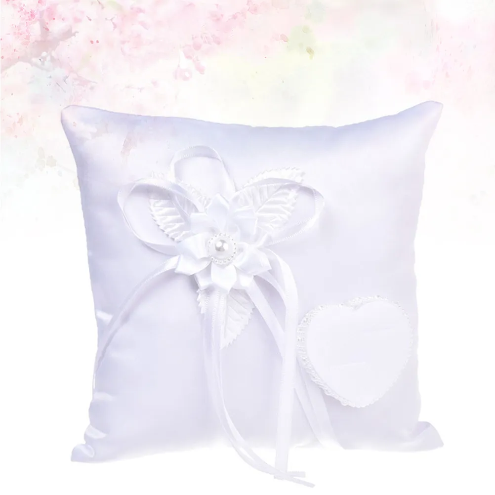 

Square Pillow Cushion Bride Engagement Party Decorations Ring Pillow For Ring Cushion For Wedding Wedding