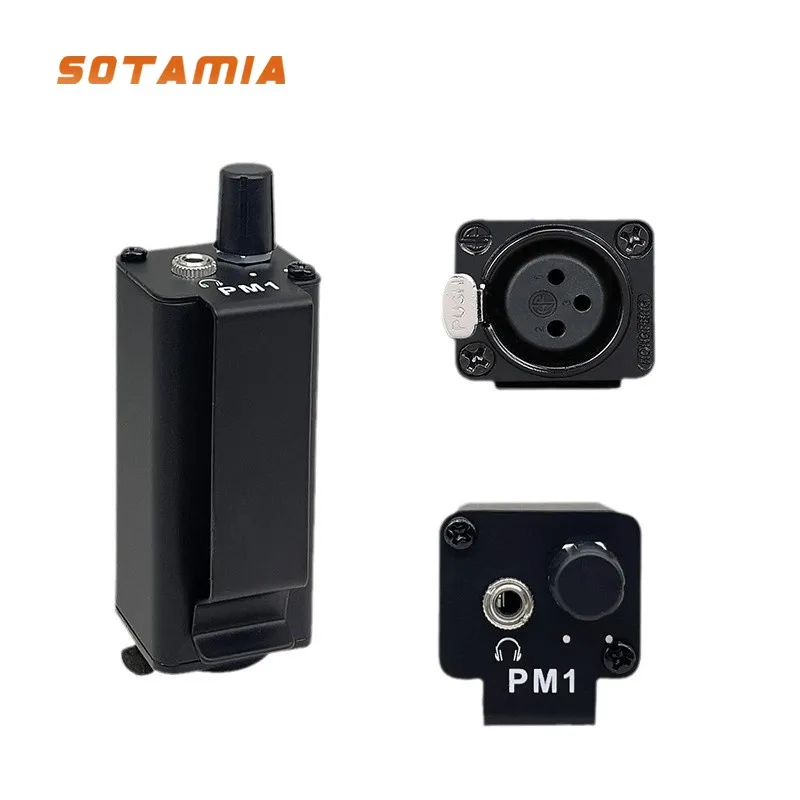 

SOTAMIA портативный регулятор громкости наушников PM1, монитор-вкладыши, усилитель для наушников, мощный Bluetooth-динамик, домашний кинотеатр