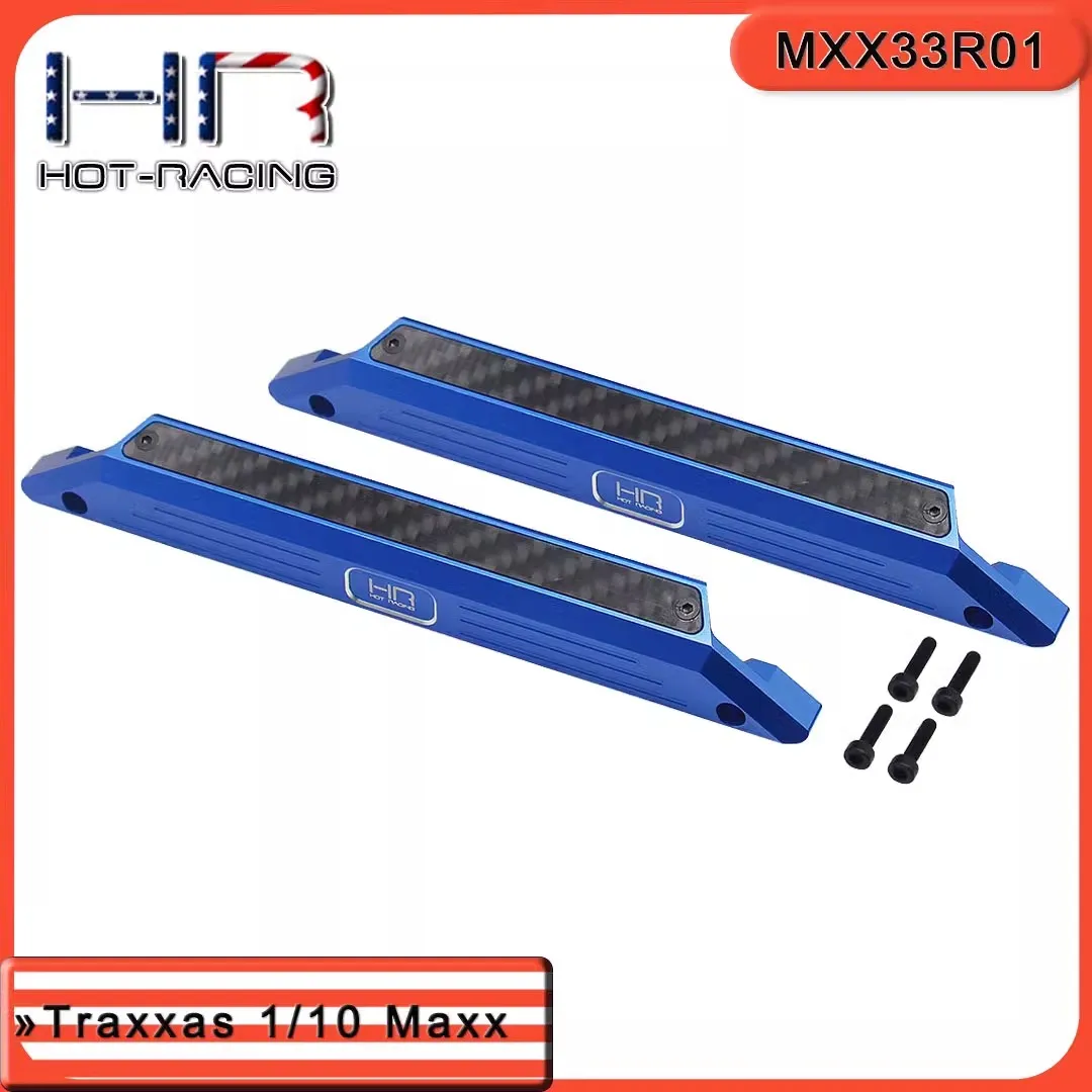 

HR upgrade Traxxas 1/10 Maxx small X2.0 aluminum alloy left and right outer wing guards