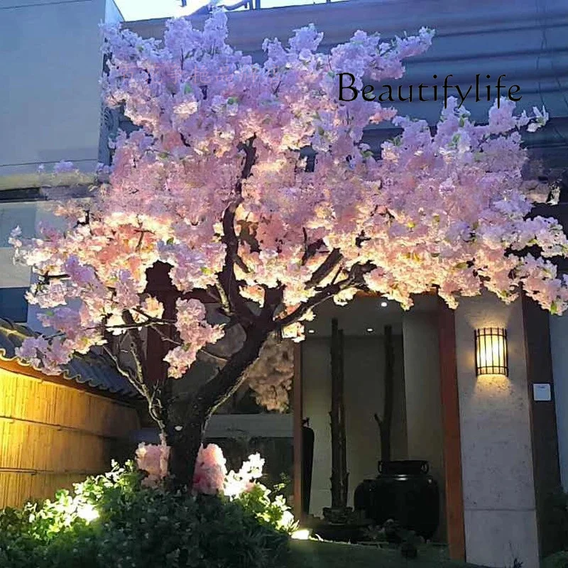 Artificial Cherry Tree Wishing Tree Large Plant Interior Decoration