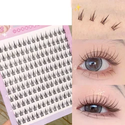 Natural Eyelash Clusters DIY Manga Lashes Transparent Terrier Strands Eyelash Soft False Eyelashes Eyelashes Daily Makeup