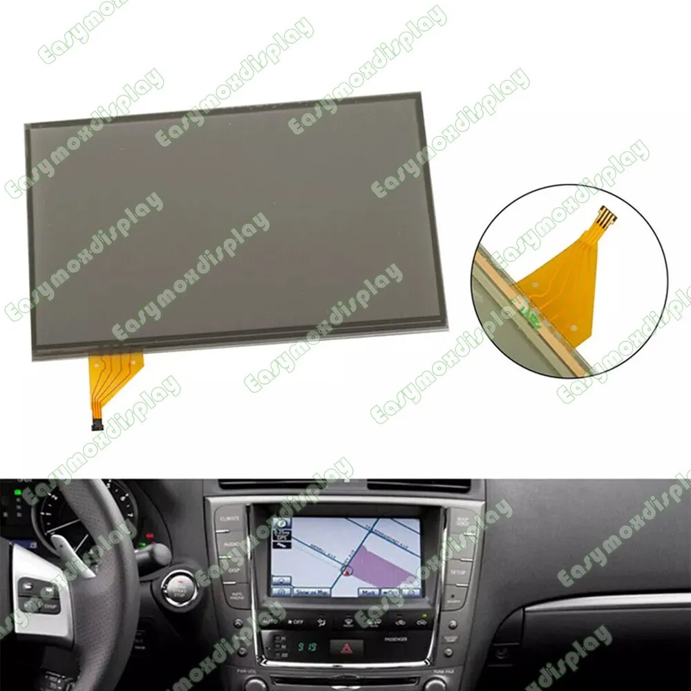 

Дигитайзер сенсорного экрана навигации 4-контактный для Lexus IS250 IS300 IS350 IS-F 2004-2009 годов, ремонт центральной консоли радио