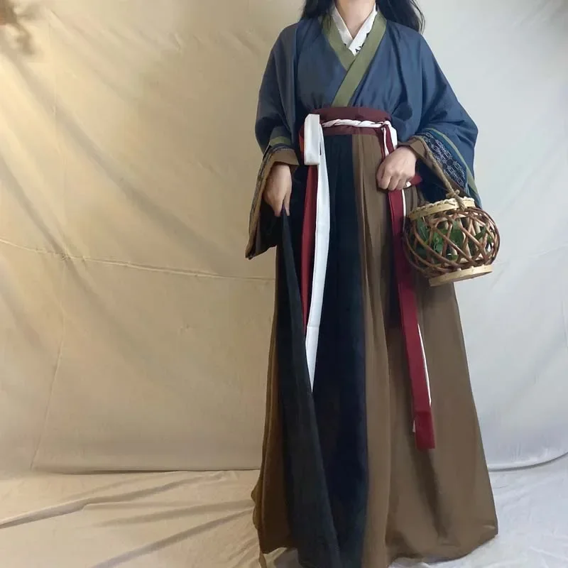 

Women's Loose Fitting Dress Women's Full Set Chinese Traditional Hanfu Men's And 2025 Autumn And Winter Styles dfsdf2