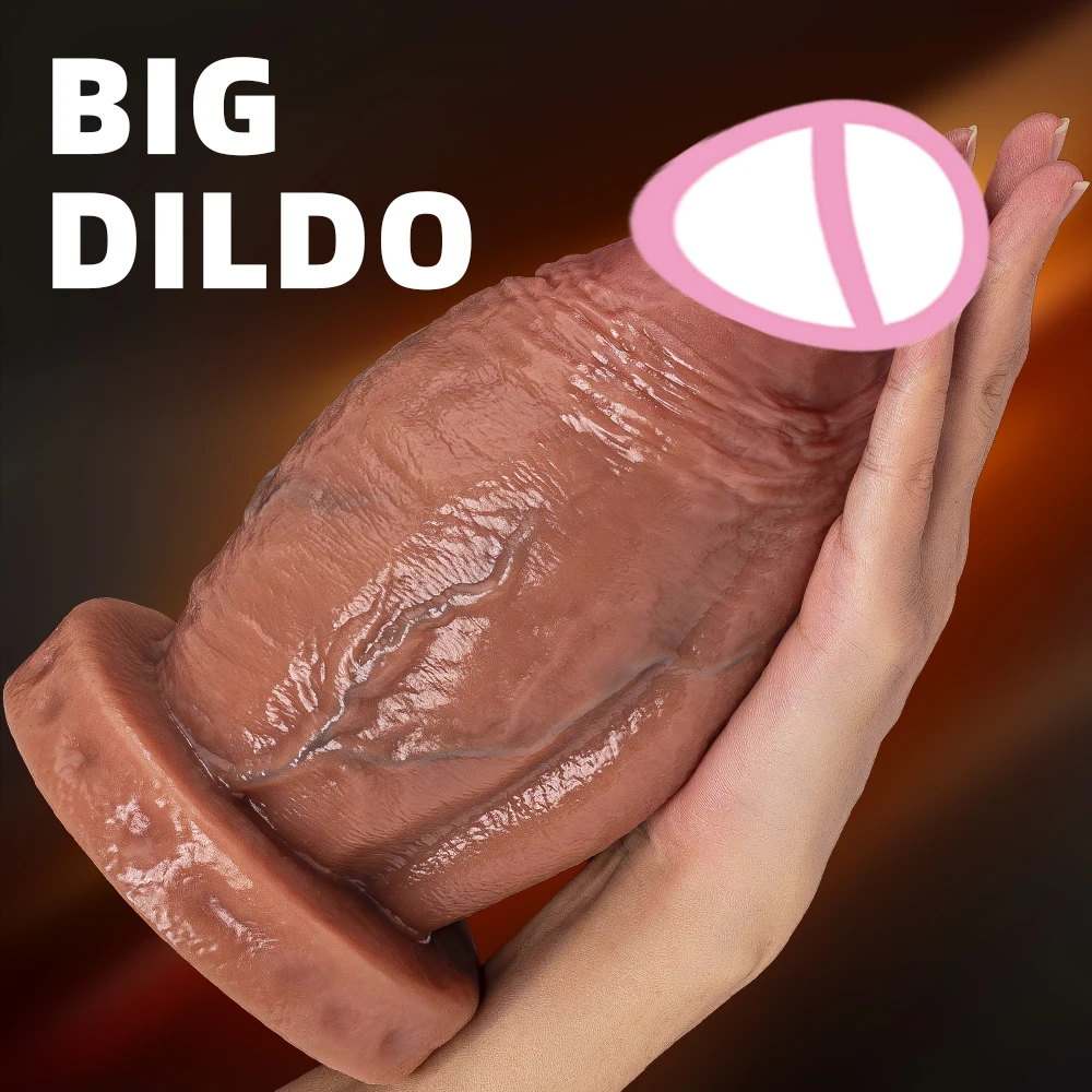 الدهني القضيب سميكة القضيب واقعية القضيب الإناث لعبة المهبل مدلك سيليكون ديك كوب شفط قوي للنساء لعبة المكونات الشرج