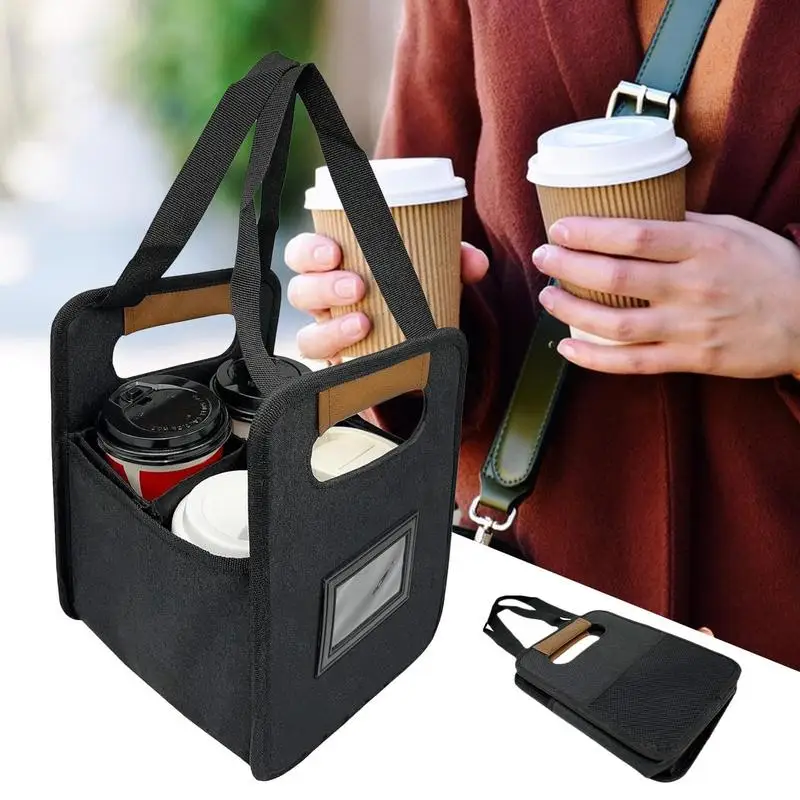 Luggage Travel Cup Holder Portable Cup Holder Drink Carrier Luggage Cup Holder Bag Travel Accessories For Beach Parties Picnics