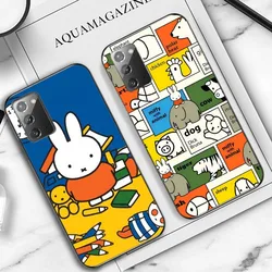 Cartoon Cute Rabbit M-Miffies per Samsung Note 8 9 10 20 pro plus lite M 10 11 20 30 21 31 51 A 21 22 42 02 03