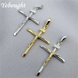 Authentic S925 Silver Jewelry Cross, European And American Return Order, Hot Selling Genuine Gold Electroplated Pendant