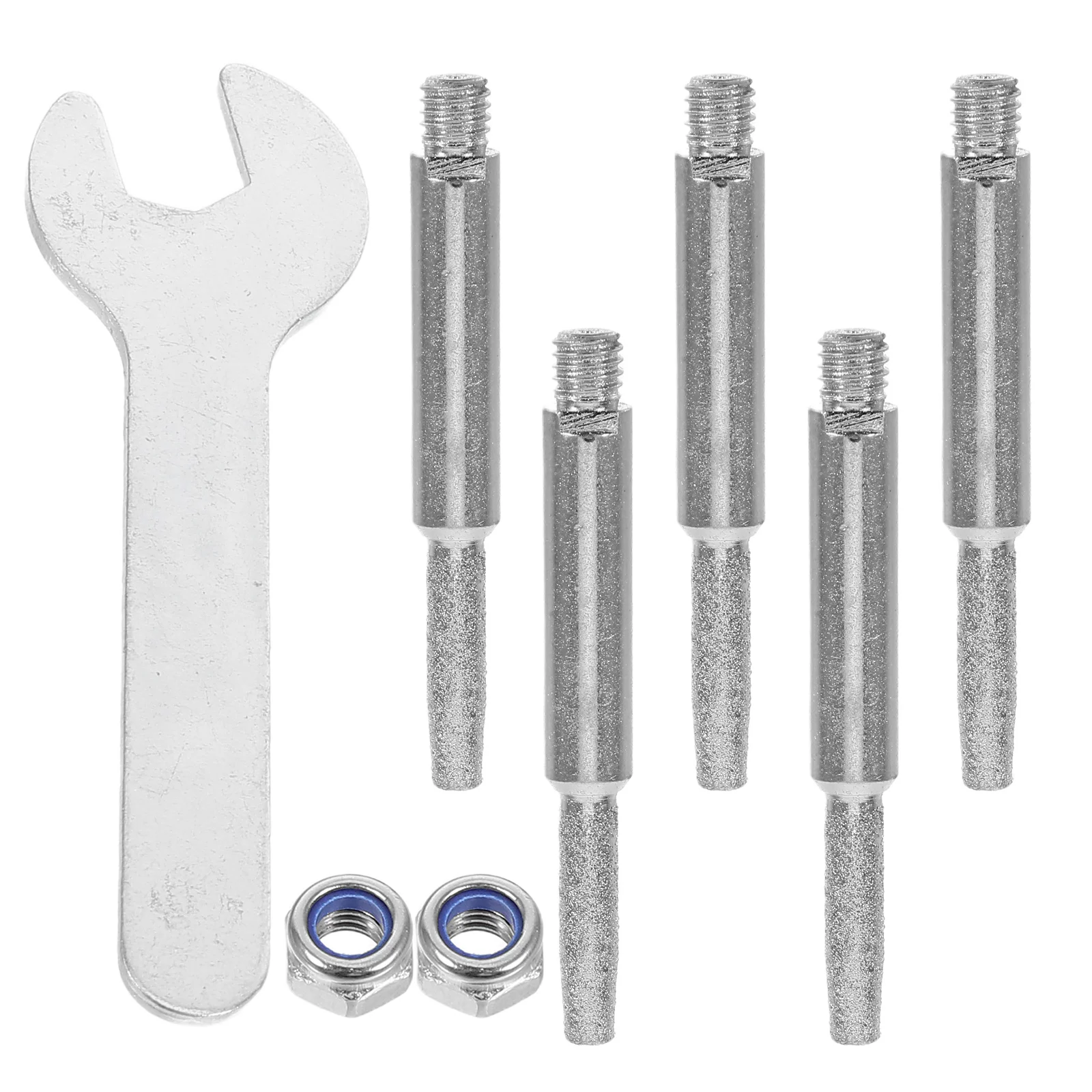 Set di Affilatura per Motosega a Manovella con Fresa Diamantata, Lima Regolabile per Affilare Legno e Gioielli ad Alta Durezza