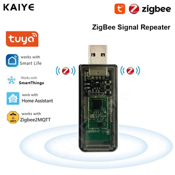 Zigbee 3.0 Signal Repeater USB Signal Amplifier Extender for Tuya eWeLink Home Assistant ZigBee2MQTT Tasmota Device Automation