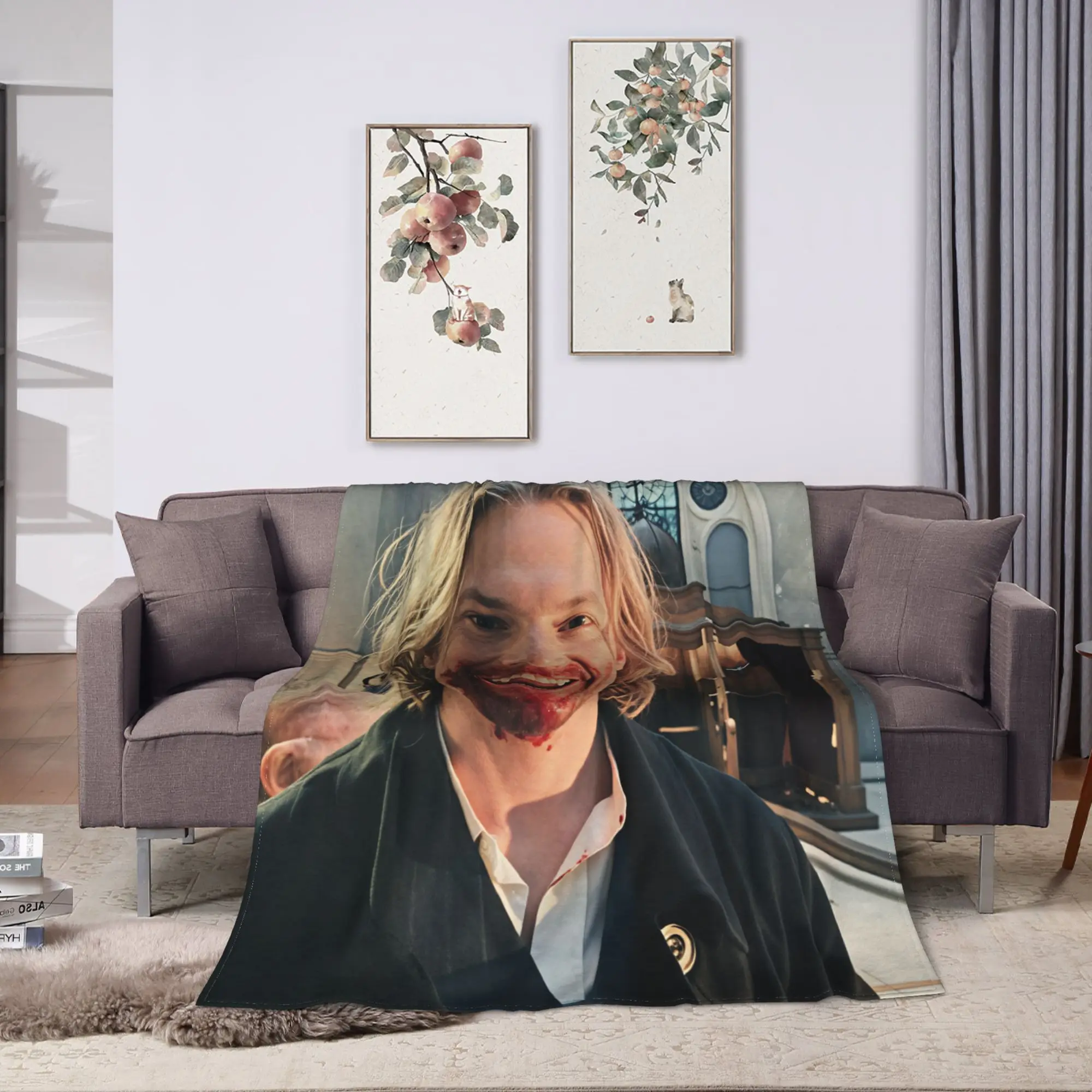 Interview With The Vampire IWTV Super Soft Blanket  Decorative Plush Throw Blanket Couch Bed Flannel Bedspread Sofa Bed Cover