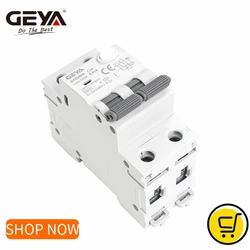 GEYA GYR9NM Type A RCBO 2P 4P Magnetic Residual Current Circuit Breaker with Over Current  Protection 10A 16A 25A 32A 40A 30mA