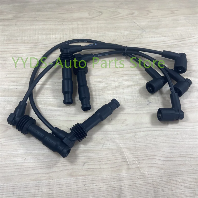 1set Original Ignition Wires Spark Plug Cable For Excelle 1.8 Chevrolet Captiva 2.4l Daewoo Nubira Tacuma Oe# 96460220