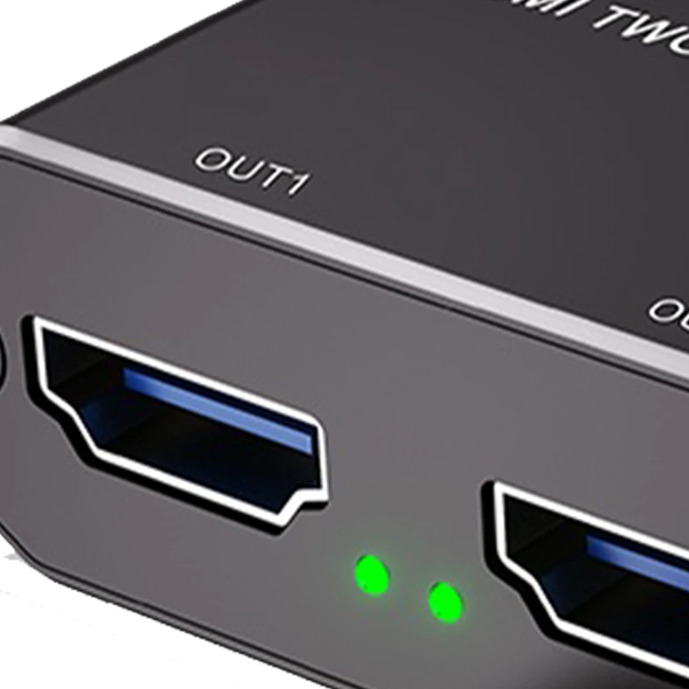 노트북 PC 모니터 TV 프로젝터용 양방향 어댑터, HDMI 호환 스위처, 2 포트, 4K, 60Hz, 1080P, 120Hz